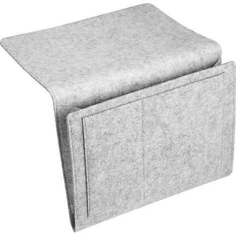 Sac de rangement suspendu OUNONA, pochette en feutre pour lits superposés, dortoirs et barres de lit. (1/3)
