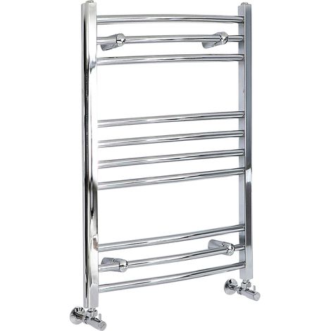 Hudson Reed Artle - Sèche-Serviettes Design Moderne Chromé - Incurvé 80 cm x 59.8 cm
