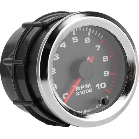 Universeller Drehzahlmesser 52 mm/2 Zoll, 7 Farben, Messbereich 0–10000 U/min (1/5)