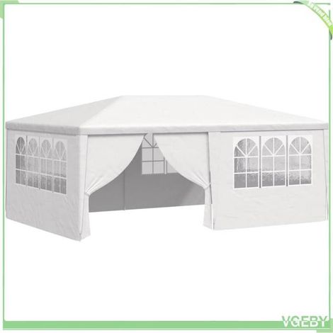 Tente de réception - FAFEICY - 48527 - 4x6 m - PE 90 g/m² - Résistante UV et eau (1/5)
