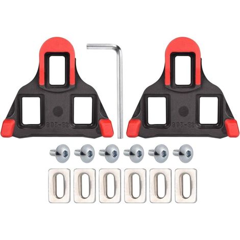 Cleats für Rennradschuhe, Fahrrad-Cleats, Schuhclips, Clip-Set für Rennräder und Peloton-Rennräder von Specialized (1/4)