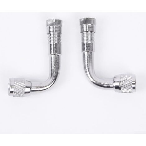 Adaptateur Valve Pneu 90 Degrés Métal 2 Adaptateur Valve Pneu (1/5)