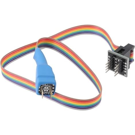 Sonde de test 8 broches 1.27mm pour adaptateur de programmation IC sur socket DFN8, QFN8, WSON8 (1/5)