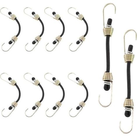 10 cinghie elastiche per bagagli, adatte per accessori da esterno (1/5)