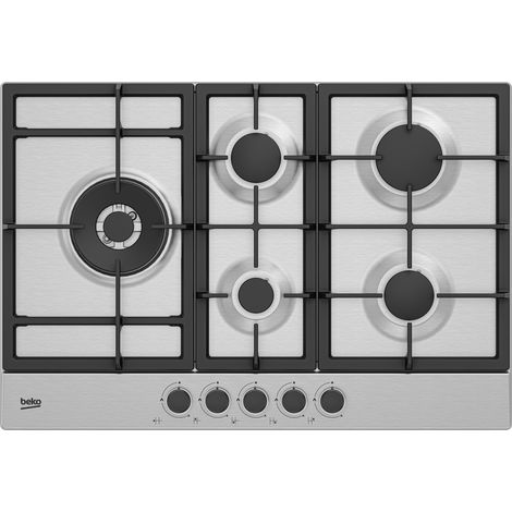 Beko HIAL75225SXE Acier inoxydable Intégré 75 cm Gaz 5 zone(s)