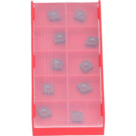 10 Plaquettes Carbure CNC CCMT09T304 Outil de Tournage Métal Insert de Coupe Remplacement pour Tour 10 Pièces (1/5)