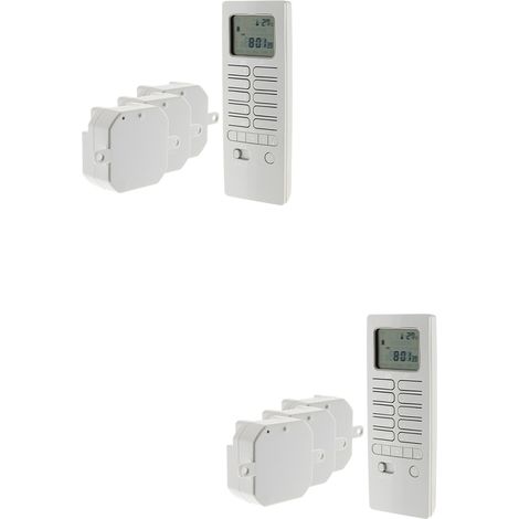 Lot de 2 packs chauffage connecté + télécommande thermostat + modules chauffage - Otio (1/5)