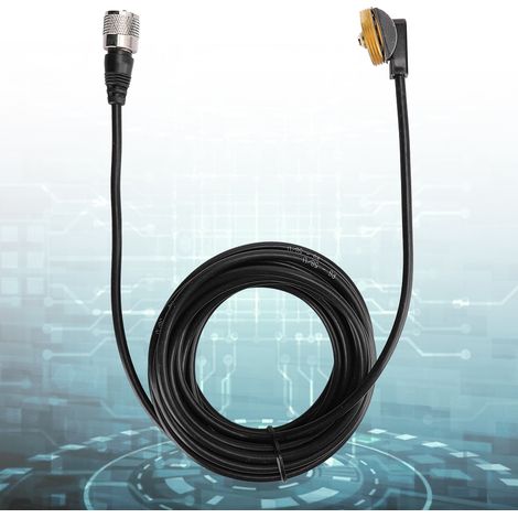 m verlustarmes, verlängerbares RG-58/U-Koaxialkabel, PL259- auf NMO-Stecker für Mobilfunkantenne und Transceiver