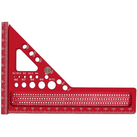 Équerre de mesure multi-angles 3D étendue pour le travail du bois - (1/5)