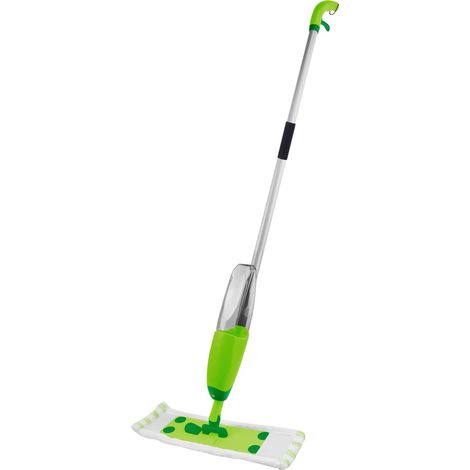TrendLine Sprühwischer mit Stiel 150 cm und Wassertank Bodenwischer