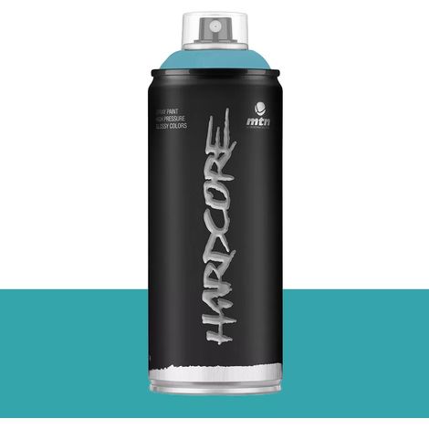 Bombe de peinture aérosol MTN Hardcore Bleu Cousteau (RV-231) 0,4 L (1/2)