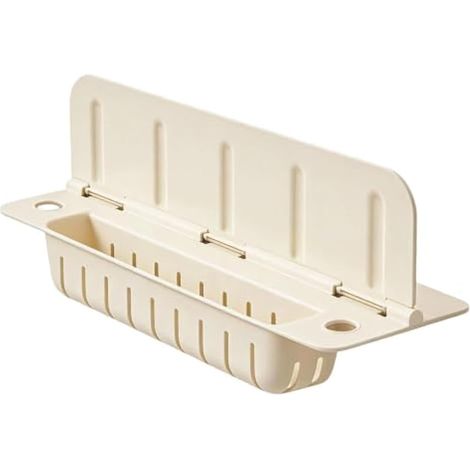 Pare-éclaboussures d'eau Évier Cuisine Porte-Éponge Pliable Compact (1/5)