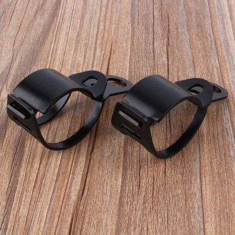 Support de clignotant moto pour fourche 30-43mm, attaches de relocation noir HNH (1/5)