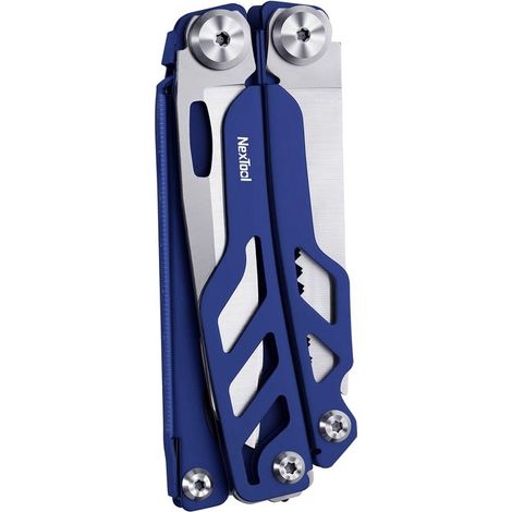Nextool FLAGSHIP Pro NE20271 Multitool bleu acier inoxydable (1/3)