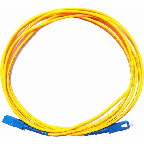 Cavo patch in fibra ottica monomodale SC SC Connettore ottico SC-SC 3 m 5 m 10 m (1/5)