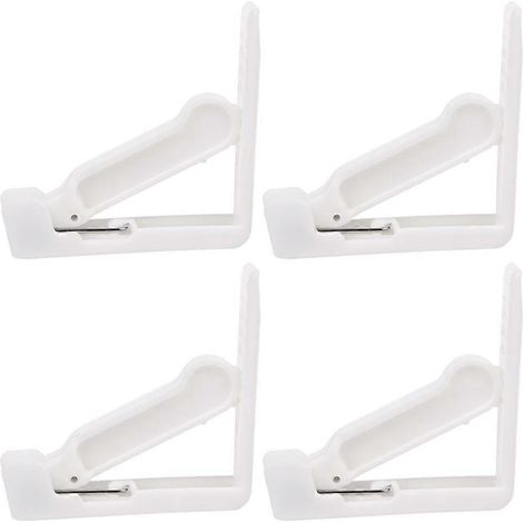 Tischdeckenklammern aus Edelstahl, 4er-Set, flexible Tischdeckenklemmen zur Befestigung (1/5)