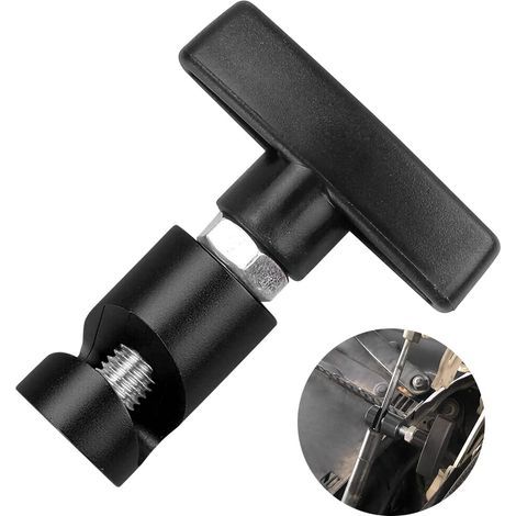 Pince de Levage de Capot, Multifonctionnel Pince de Support de Levage en Alliage D'aluminium, Universelle Outil de Butée de Jambe de Force pour Coffre Arrière de Capot de Voiture(Noir) (1/4)