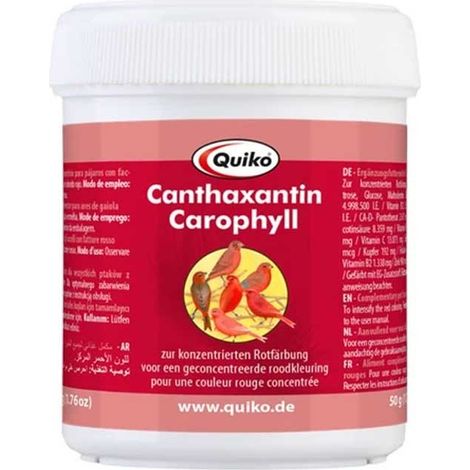 Quiko Canthaxantina Carophyll - 50 gr