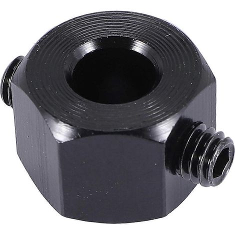 4PCS 5mm to 12mm Combiner Wheel Hub Hex Adapter for RC Car,Black-- (1/5)