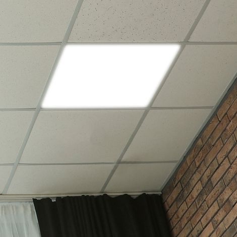 Pannello LED 59,5x59,5 lampada da soffitto ufficio Pannello LED da incasso a soffitto pannello da soffitto bianco neutro, 36W 4320lm 4000K