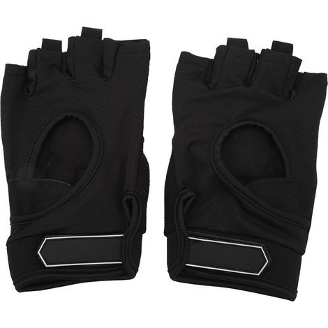 Crochets de Levage Robustes - Sangles de Poignet pour Haltérophilie, Prise Renforcée et Support pour Entraînement en Salle - Noir