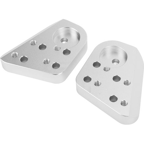 Supports de guidon moto surélevés 19cm argent, kit rehaussement remplacement pour R1100R R1100RT R1150R R1200RT (1/5)