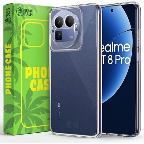 UrbanPalm Hülle für Realme GT 8 Pro, Silikon, Transparent (1/5)