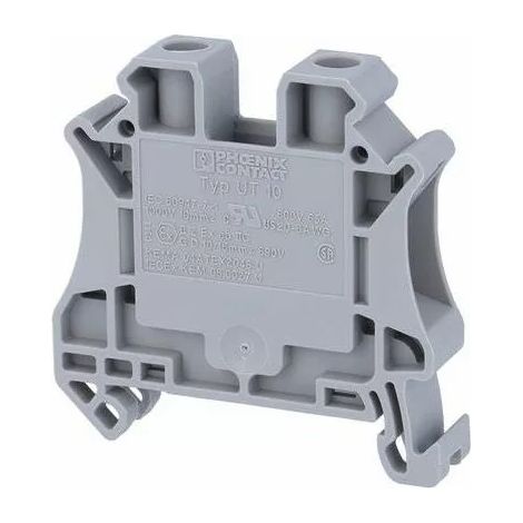 Phoenix Contact 3044160 Feed-through terminal UT 10, 0.5 - 16mm², Screw, Grey