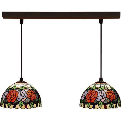 Rosy Series D-20cm x2 Deckenstreifen-Pendelleuchte