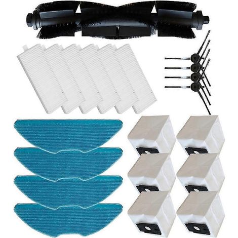 Ersatzteile für TP-Link Tapo RV10/RV10 Plus/RV20 Max/RV20 Max Plus/RV30/RV30 Plus: Bürste, Filter, Staubbeutel, Wischmopp