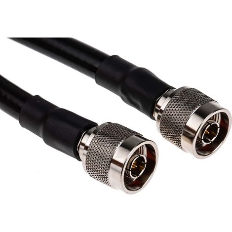 Câble coaxial RG213 RS PRO, Avec connecteur Mâle N, 5m ( Prix pour 1 ) (1/2)