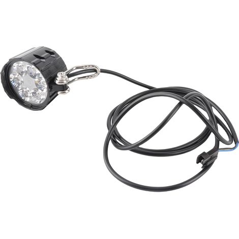 Klaxon de vélo, lampe frontale étanche 12-72 V en aluminium pour vélo électrique, accessoire (1/5)