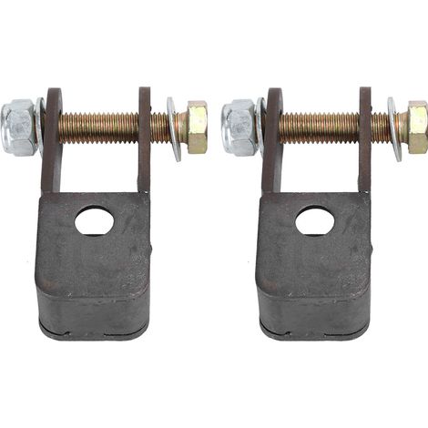 Extendeurs de choc, 2 pièces d'extension de choc avant 4x4 2‑4in supports d'extension de lee pour GMC Sierra 1500 99‑07 2009 c 2500hd adaptateur d'amortisseur avant rallonge d'amortisseur -. (1/5)