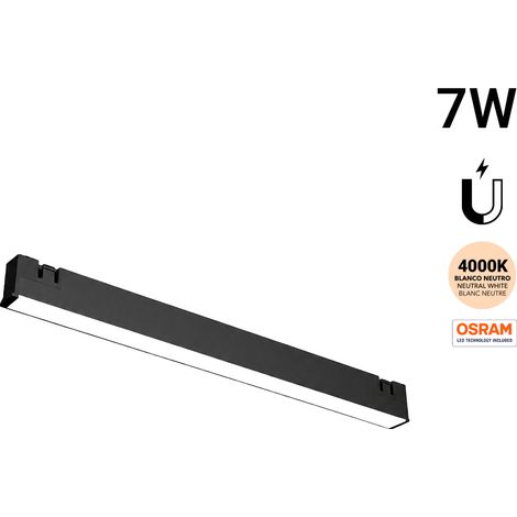 Luminaria Lineal Para Carril Magnético - 7W - 120º - 5mm - (1/5)