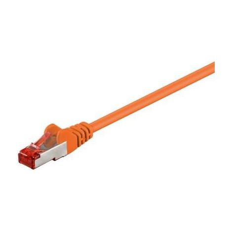 MicroConnect F/UTP CAT6 10m Orange PVC