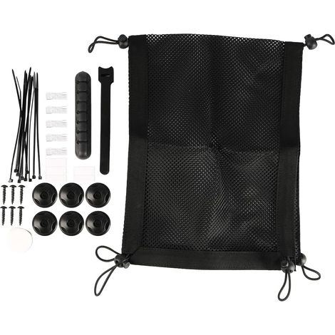 Filet de Rangement pour câbles Filet de Rangement sous Le Bureau Sac de Rangement pour câbles sous Le Bureau Chemin de câbles sous Le Bureau Filet de Gestion des câbles sous Le Bureau (1/5)