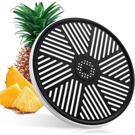 Lntyq Pommeau de douche haute pression, 25,5 cm de large, pommeau de douche fixe, pommeau de douche à effet pluie à économie d'eau, pommeau de douche à effet pluie rond (1/5)