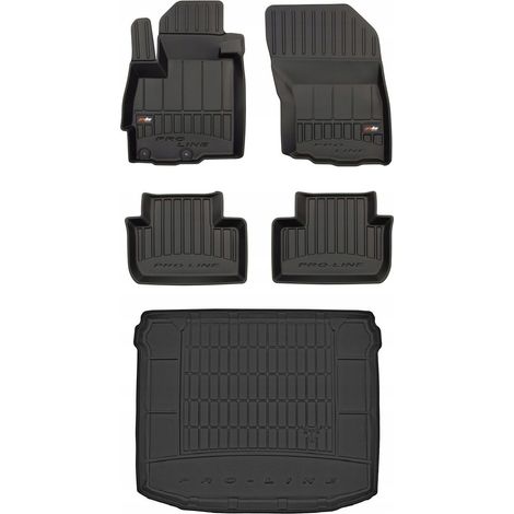 SET 3D Alfombrillas y alfombrillas Citroën C4 Aircross 2012-2017 (1/5)