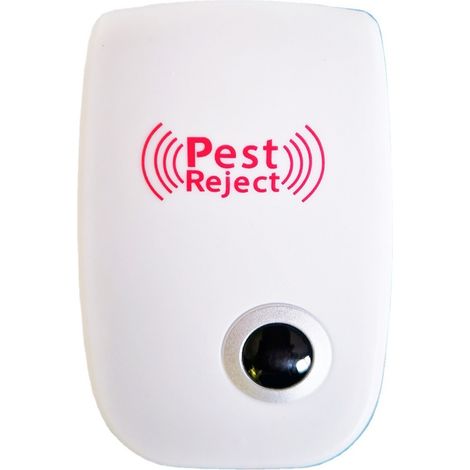 Répulsif anti-insectes électronique à ultrasons (lot de 6), boîtier intelligent en ABS ignifugé, anti-souris, prise UE 220 V (1/5)