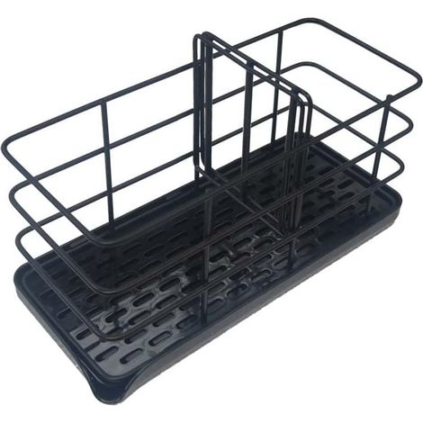 Support suspendu pour évier en acier inoxydable 304, porte-éponge et range-ustensiles, fixation pratique