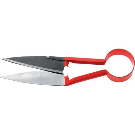 Tijeras De Madera De Boj 275 Mm, Plata/Rojo