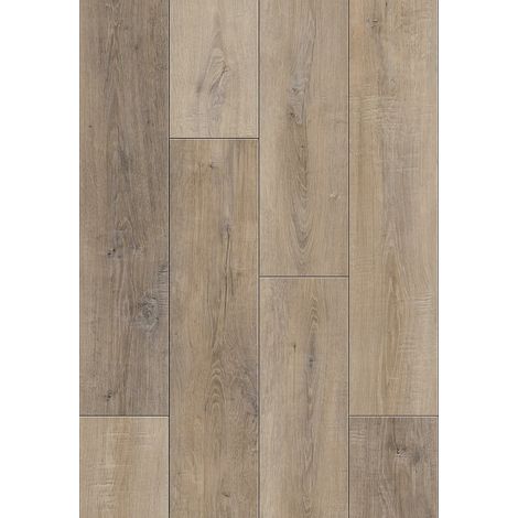 Mexen Casa Grande pannelli vinilici 1227 x 187 mm LVT Dryback 2,5 mm, supporto in PVC, 4 V-Fuga, Rovere (1/5)