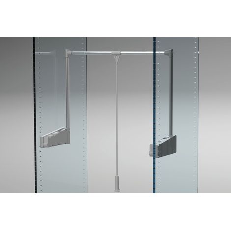 Doppelte ausziehbare Garderobe