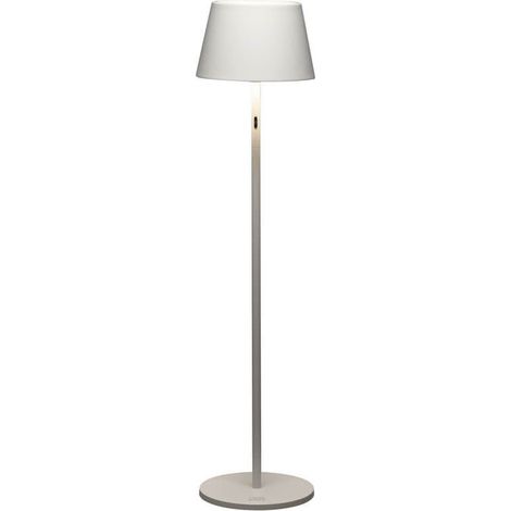 Konstsmide Pomezia Lampadaire Portable Effet Extérieur USB 2700K, 3000K, 4000K Dimmable Blanc, IP54 (1/3)