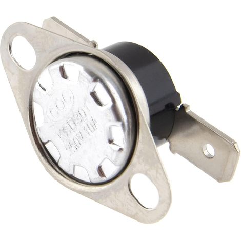 45°C-Temperaturschalter – 1 Stück – Robuster Kunststoff – Kein Überhitzungsschutz – Für Haushaltsgeräte – 32 x 19 x 12 mm (1/4)