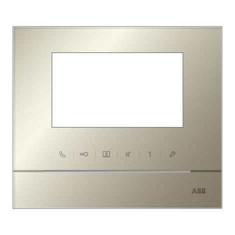 Welcome M Face Avant pour Ecran 4.3-Dore 2TMA210050G0001 ABB 52311FC-G