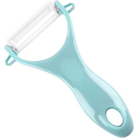 Éplucheur céramique pour concombres, pommes de terre et fruits, lame ultra précise et résistante, outil de cuisine pratique (1/5)