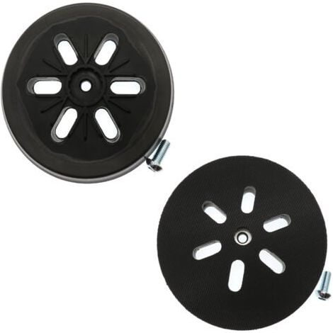 Disque Abrasif 150 mm Plateau Ponceuse Compatible avec Bosch GEX 150, GEX 150 AC, GEX 150 Turbo Ponceuse Dureté(2 pièce) (1/5)