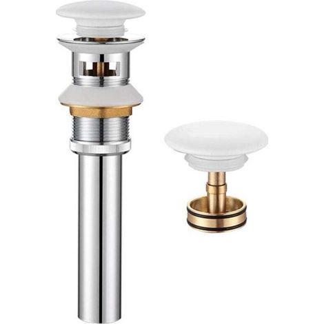 Bonde De Lavabo Cuivre Anti-Odeur Avec Panier Filtrant Et Système De Drainage (1/4)