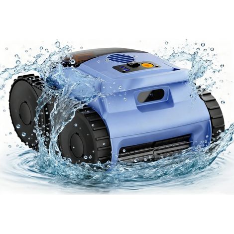 LEDANDER Robot de piscine intelligent SAT 20 Pro : 3modes, autonomie de 180 minutes, moteur brushless de 180 W, capacité d'escalade des parois — Adapté aux piscines jusqu'à 2 150 m² (1/5)
